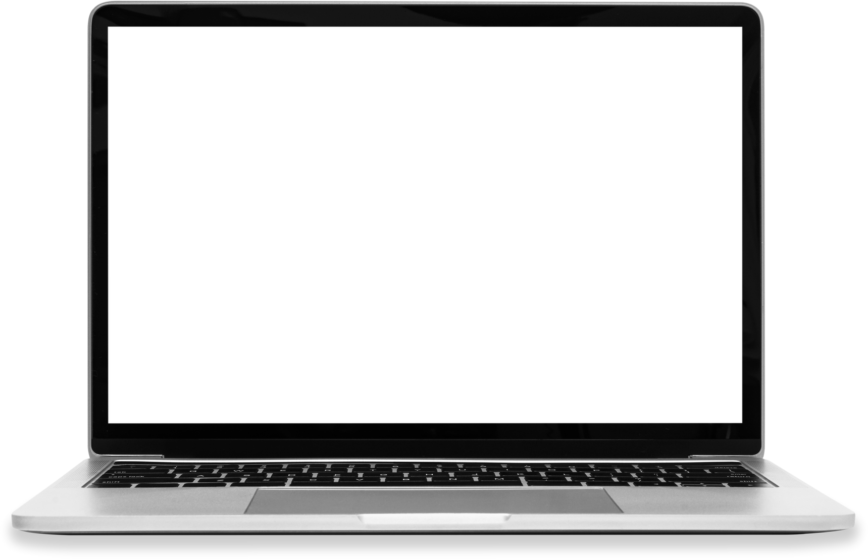 Blank Laptop Screen